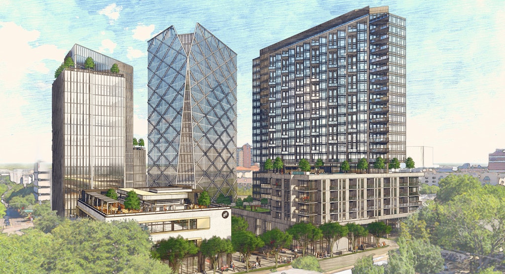 COMMERCIAL REAL ESTATE Uptown towers set to rise The Dallas Morning News