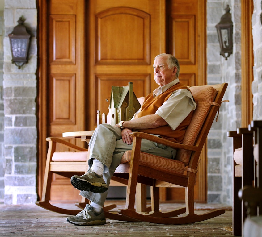 T Boone Pickens 1928 2019 Larger Than Life The Dallas Morning News