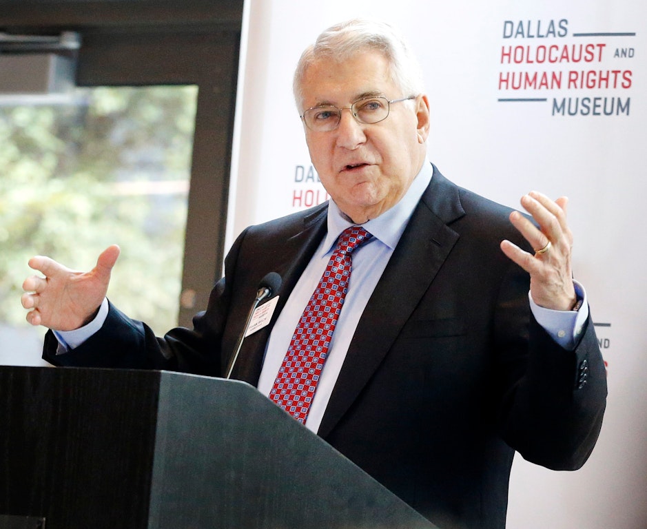 Former chairman of the Dallas Holocaust and Human Rights Museum Frank ...