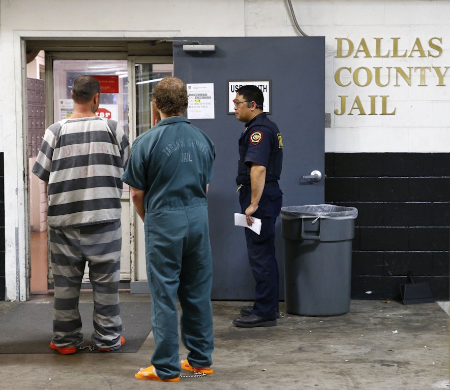 Dallas County jail’s population had been decreasing before the county